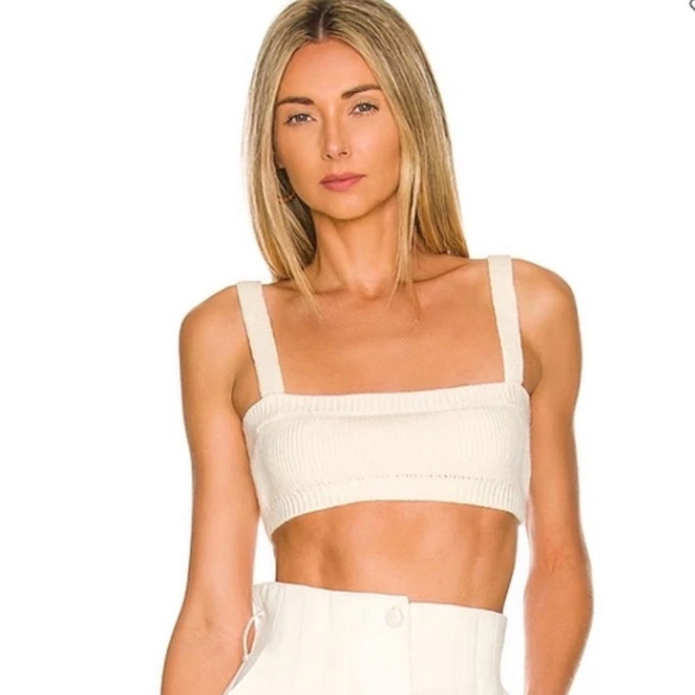 Danielle Bernstein WeWoreWhat Sweater Pull On Bra-0359
